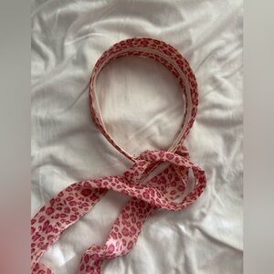 Cheetah print headband